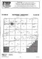 Raymond Township, Prosper, Mapleton, Fargo, Maple River, Directory Map, Cass County 2007